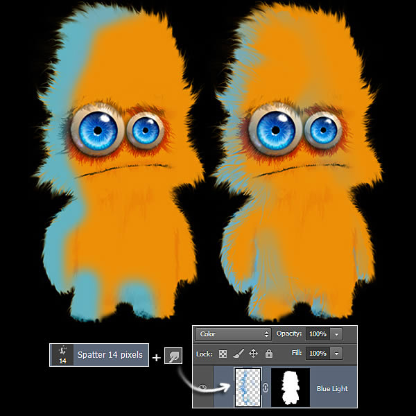 Create and Paint a Furry Cartoon Character in Photoshop – Photoshop Roadmap